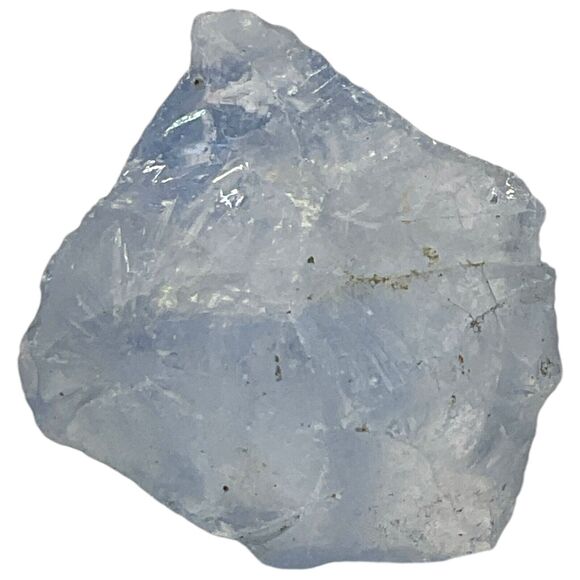 Lavender Art Glass Cullet Glowing Manganese Slag Glass #4GX293 - Picture 5 of 7